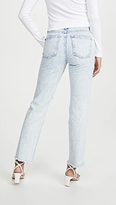 Shop Alice And Olivia Amazing High Rise Boyfriend Jeans In Eighty Six