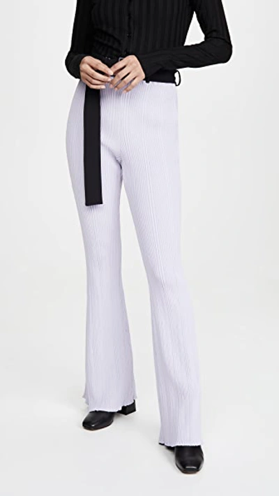 Shop Ellery Tycoon Pants In Lilac
