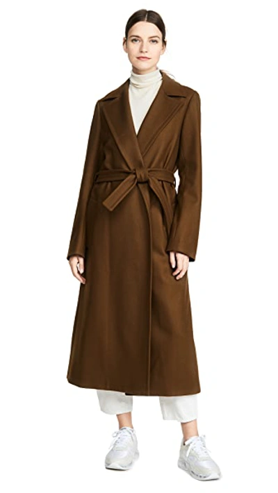 Shop Pallas Trench Coat In Bronze