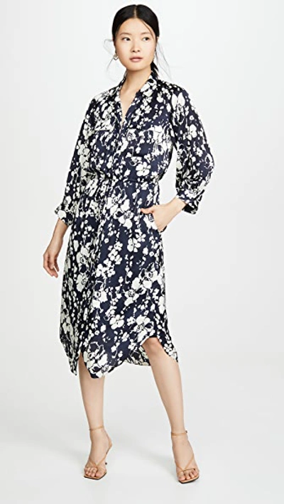 Shop Joie Emmalynn Dress In Midnight