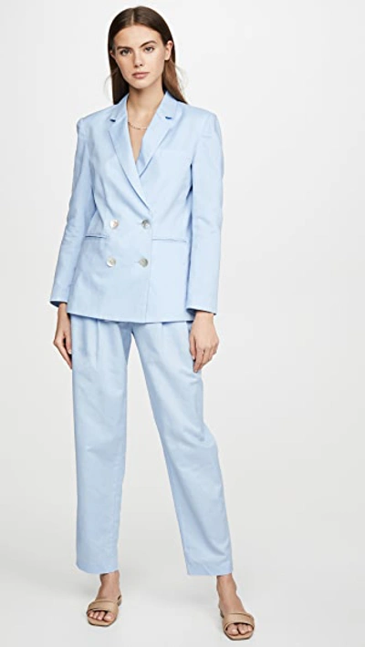 Shop Rachel Antonoff Billie Blazer In Periwinkle