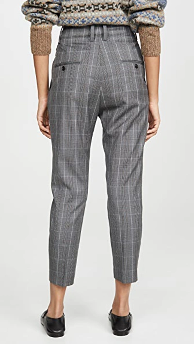 Shop Isabel Marant Étoile Noah Pants In Grey