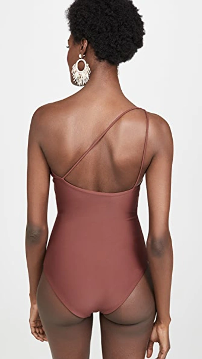 Shop Jade Swim Apex One Piece Swimsuit In Mocha