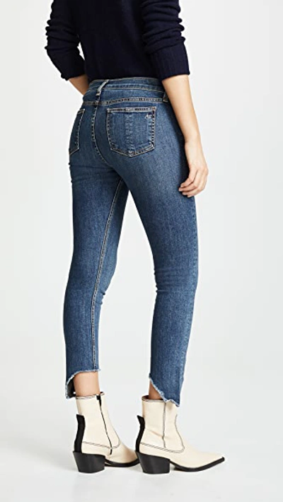 Shop Rag & Bone Cate Mid Rise Ankle Skinny Jeans In Hampton