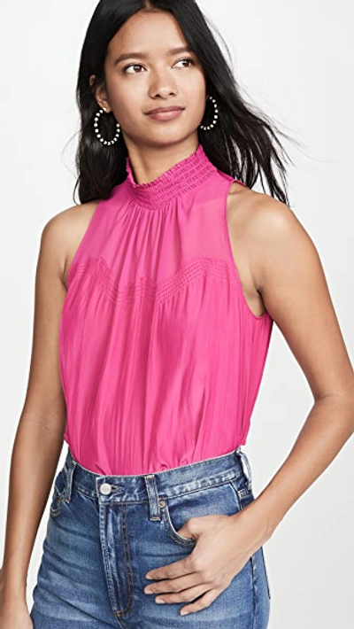 Shop Ramy Brook Margery Blouse In Passion