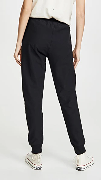 Shop Champion Elastic Cuff Pants In Black