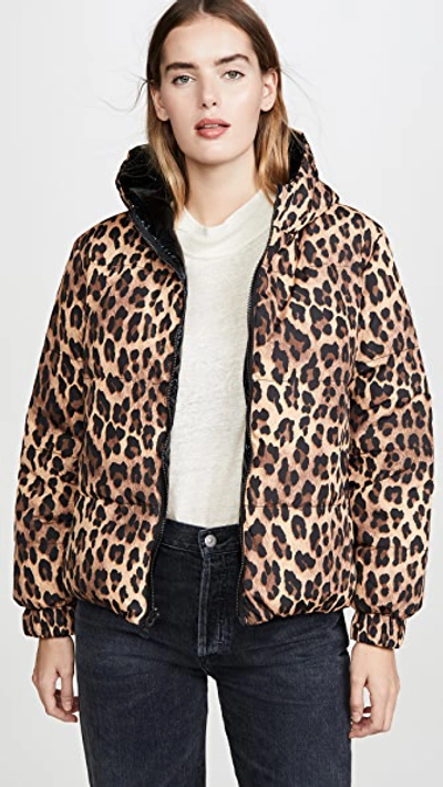 Alice And Olivia Alice + Olivia Durham Reversible Down Puffer Jacket In ...