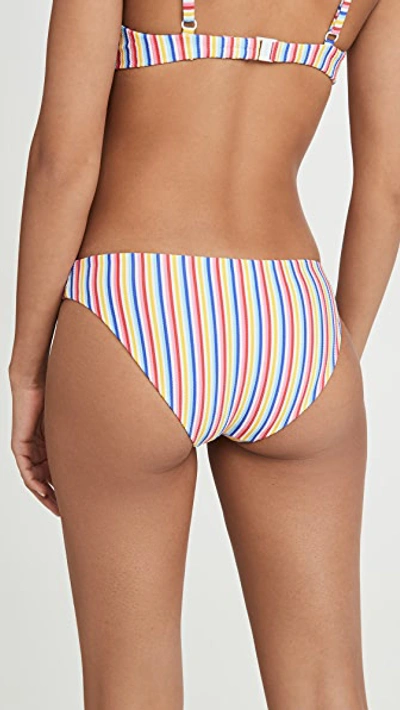 Shop Onia Lily Bikini Bottoms In Micro Stripe