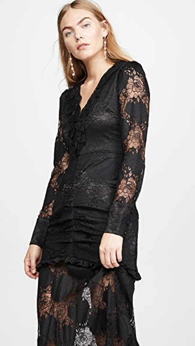 Shop Alexis Lucasta Dress In Black