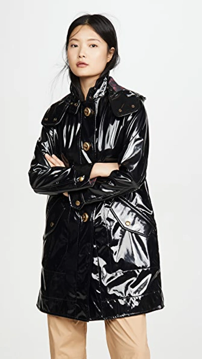 Shop Coach Horse And Carriage Raincoat In Black