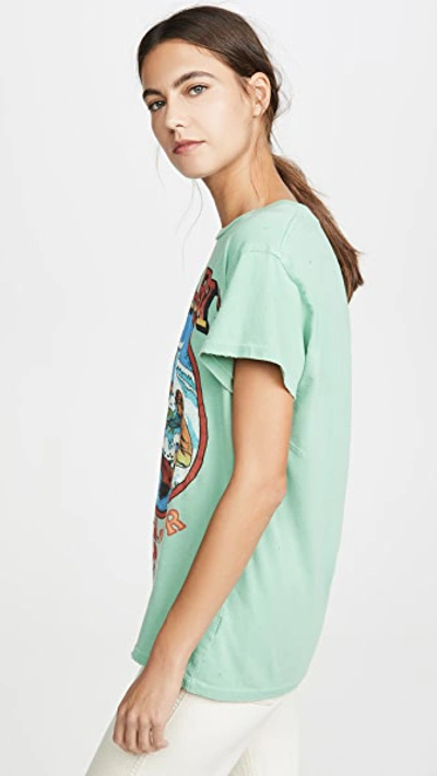 Shop Madeworn Beach Boys Tee In Leaf Green