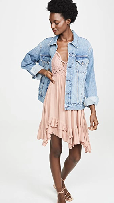 Shop Free People Adella Slip Dress In Rose