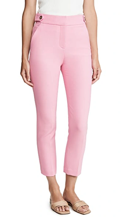 Shop Veronica Beard Gamila Pants In Pink