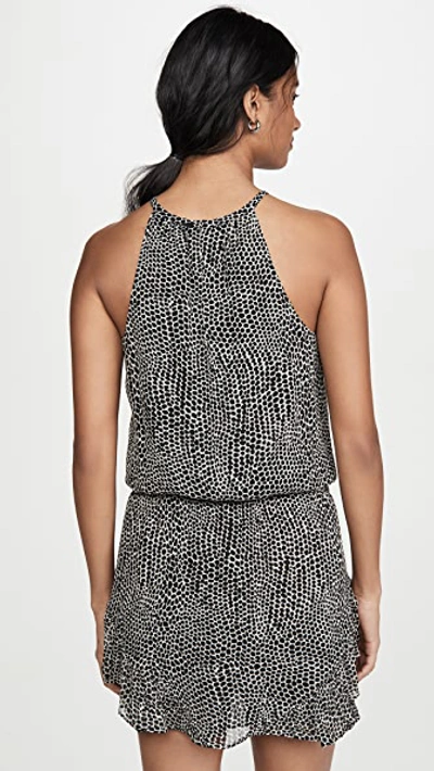 Shop Ramy Brook Printed Bitsy Dress In Black Combo