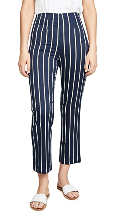 Shop Reformation Marlon Pants In Capone Stripe