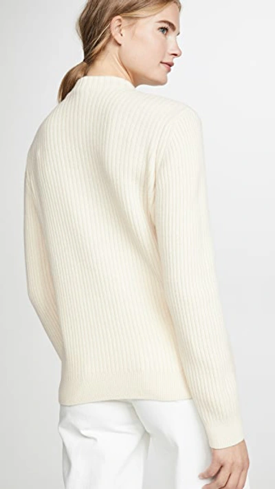 Shop Apc Pull Nico Sweater In Ecru