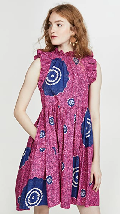 Shop Ulla Johnson Tamsin Dress In Fuchsia