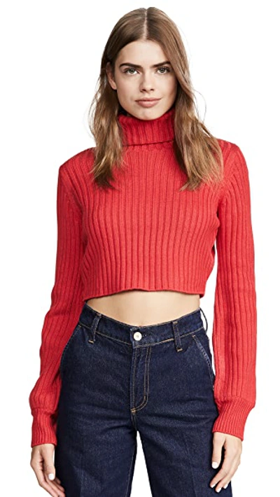 Shop Tiger Mist Mackenzie Sweater In Red