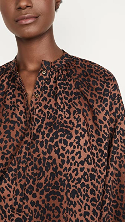 Shop Love Stories Mila Shirt In Classic Leopard