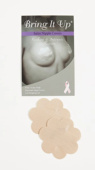 Shop Bring It Up Nipple Covers 8-pair Set In Nude