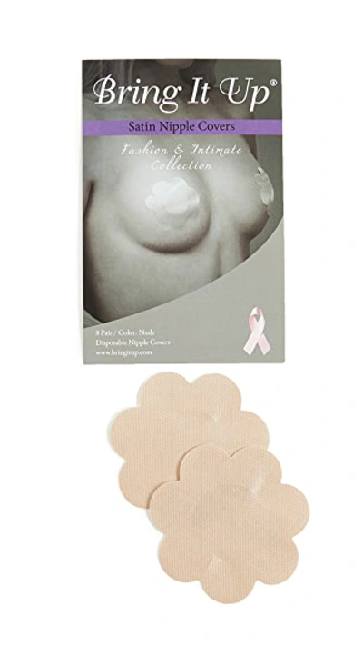 Shop Bring It Up Nipple Covers 8-pair Set In Nude
