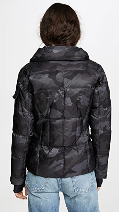 Shop Sam Camo Freestyle Jacket In Charcoal Camo