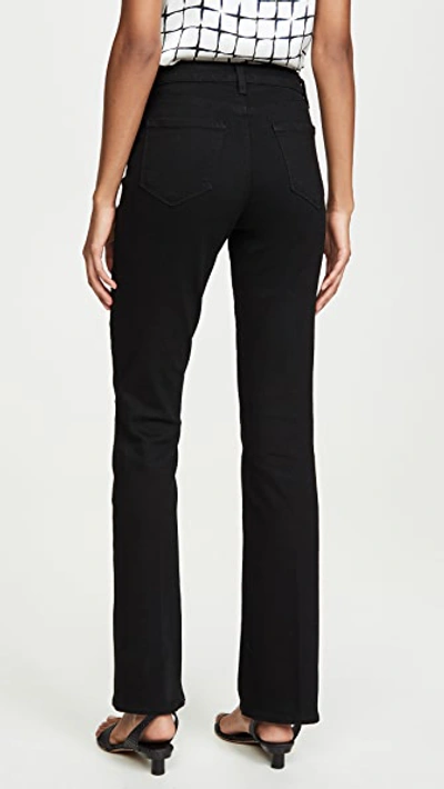 Shop L Agence Oriana High Rise Jeans In Noir