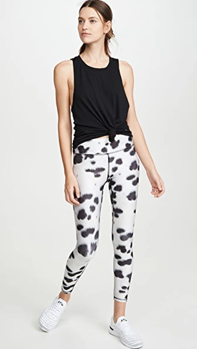 Tall Band Printed Leggings