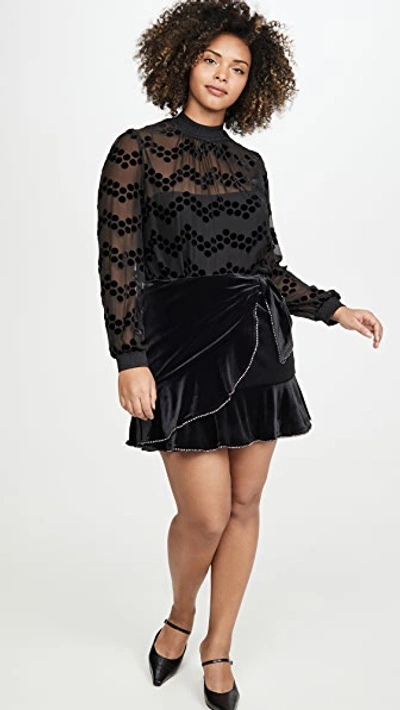 Shop Parker Lisandra Skirt In Black