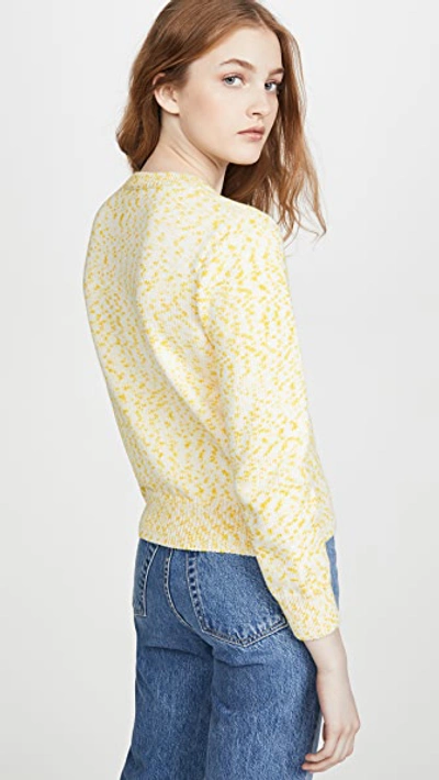 Shop A.p.c. Daphne Sweater In Jaune