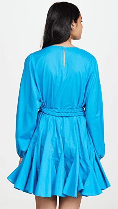Shop Rhode Ella Dress In Adriatic Blue