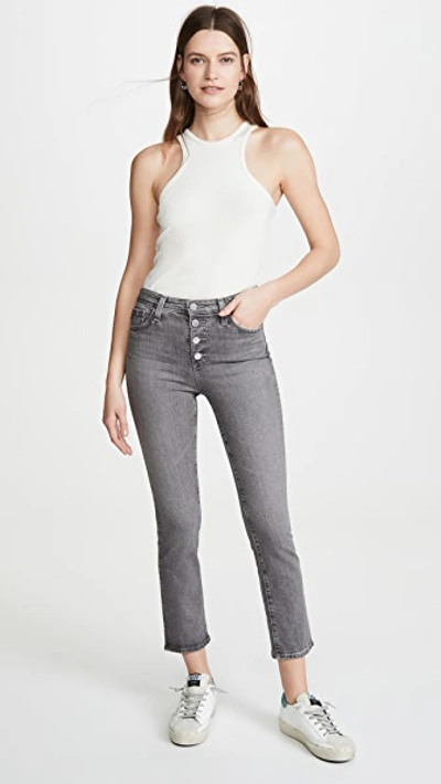 Shop Ag Isabelle Button Up Jeans In Entity