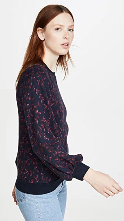 Shop Ulla Johnson Ebba Pullover In Azul