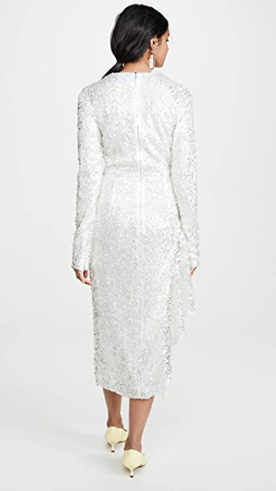 Shop Walk Of Shame White Sequins Dress