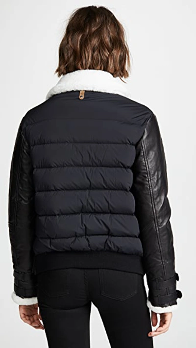 Shop Mackage Jovie Down Jacket In Black