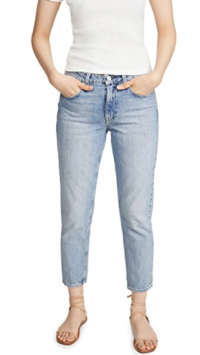 Shop Trave Karolina Relaxed Taper Jeans In Straight Shooter