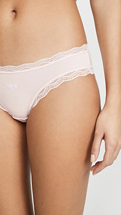 Shop Stripe & Stare Wedding Panties In White/yellow/pink/blue