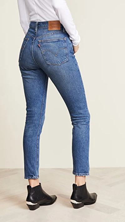 Shop Levi's 501 Skinny Stretch Jeans In We The People