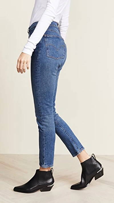 Shop Levi's 501 Skinny Stretch Jeans In We The People