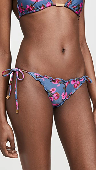 Shop Vix Swimwear Fiore Ripple Bikini Bottoms