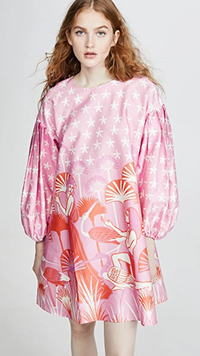 Shop Stine Goya Francis Dress In Aida Pink