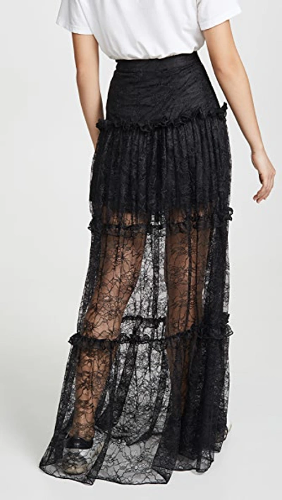 Shop Paper London Coquillage Skirt In Lace Is More