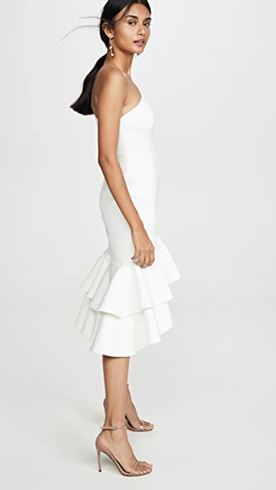 Shop Fame And Partners Natalia Dress In White