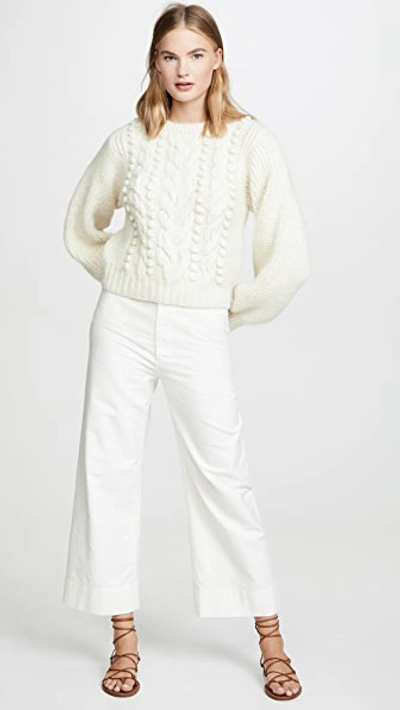 Shop Eleven Six Charlotte Sweater In Ivory