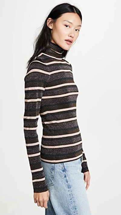 Shop Ulla Johnson Genie Turtleneck Sweater In Charcoal