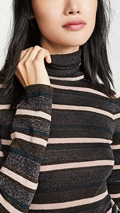 Shop Ulla Johnson Genie Turtleneck Sweater In Charcoal