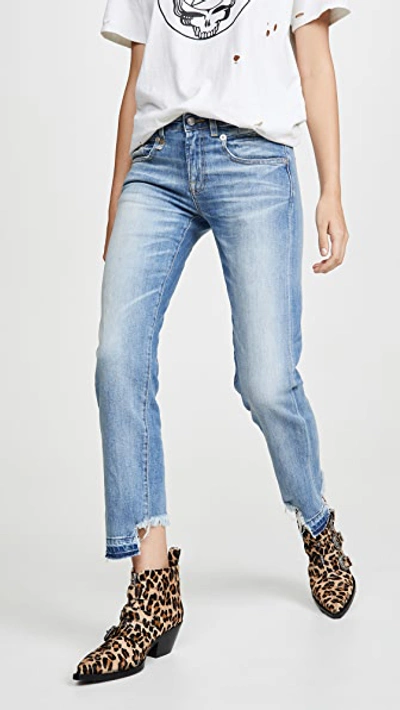 Shop R13 Boy Straight Jeans In Emil