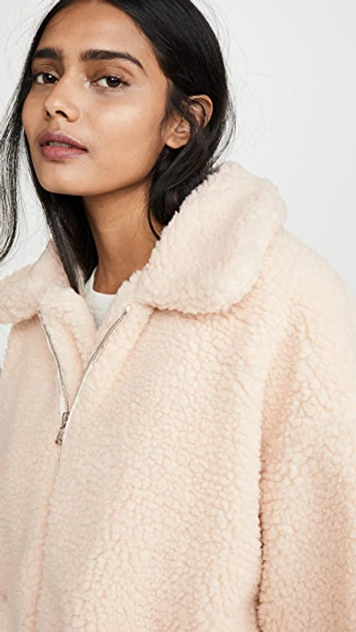 I am gia pixie coat cream top
