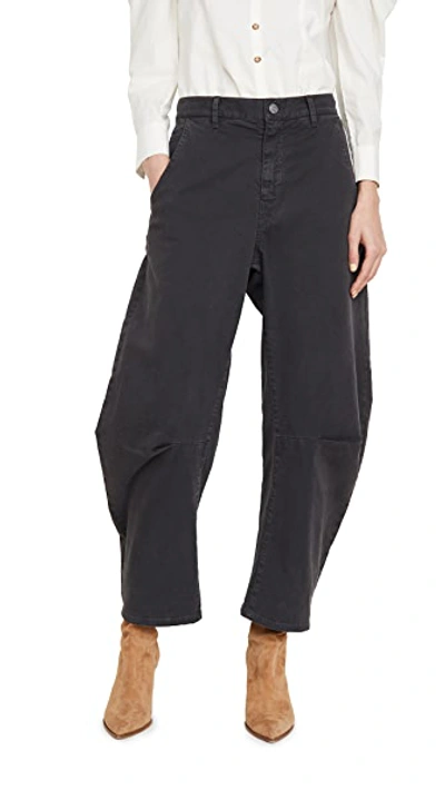 Shop Nili Lotan Emerson Pants In Gunmetal