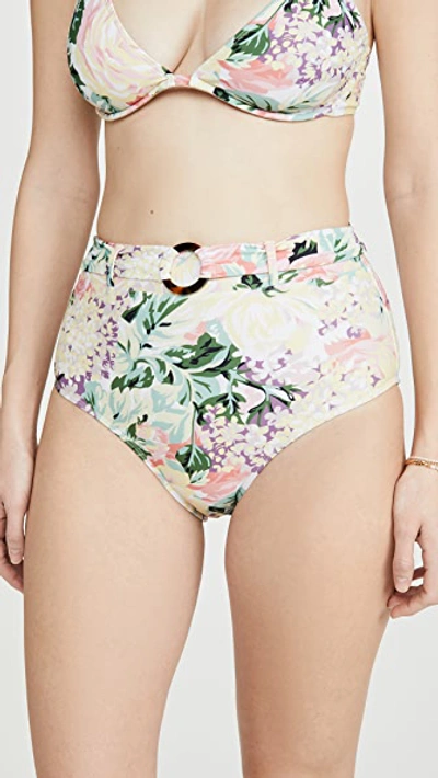 Shop Faithfull The Brand Lavande Bikini Bottoms In Venissa Floral Print